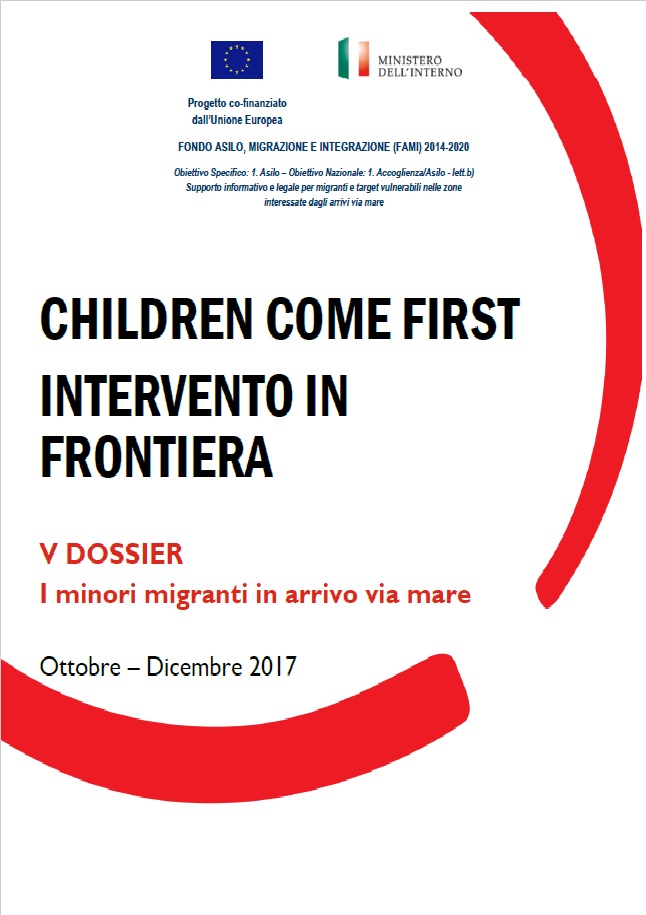 V dossier children come first intervento di frontiera