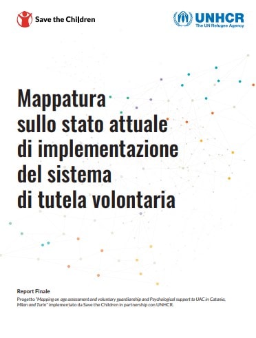 copertina mappatura sullo stato attuale di implementazione del sistema di tutela volontaria