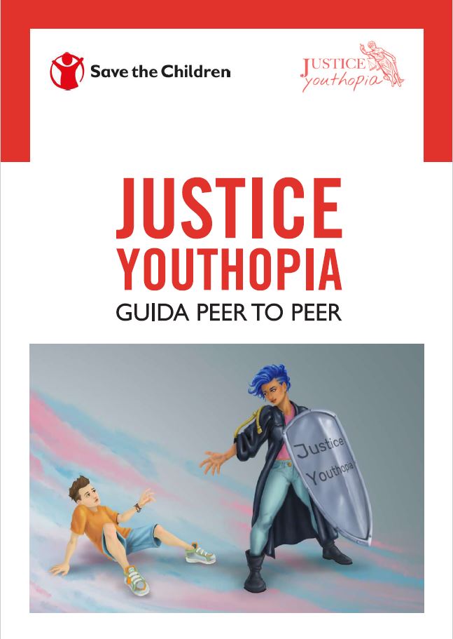 copertina Justice Youthopia guida peer to peer