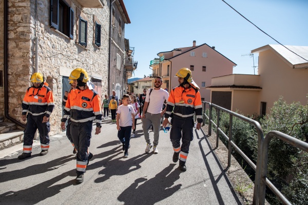 operatori della protezione civile