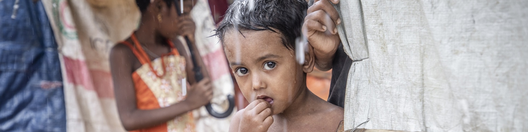 Bambini Rohingya a Coxs Bazar