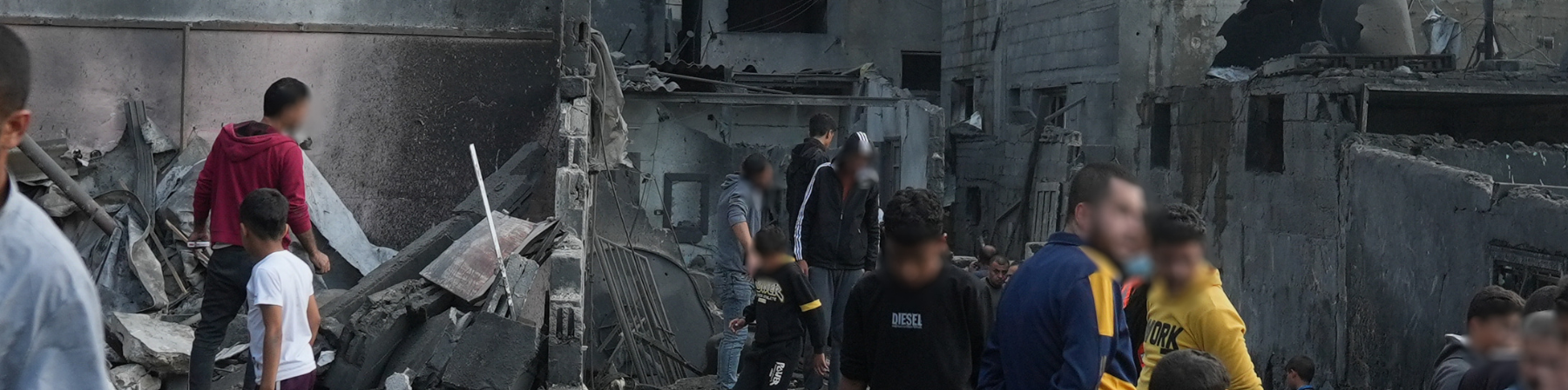 palazzo distrutto a Gaza