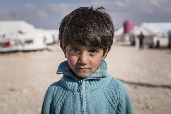 Ritratto di bambino dalla Siria