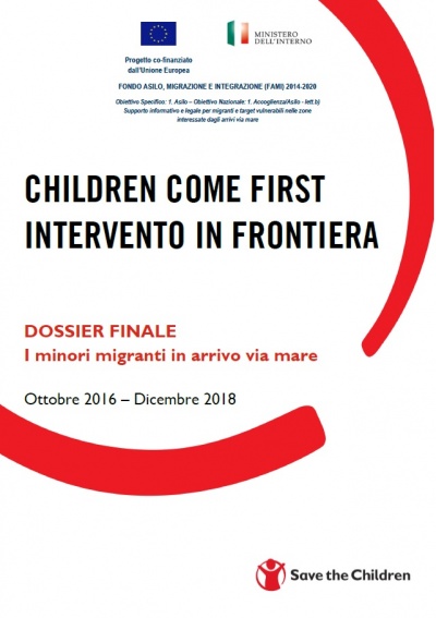 copertina del report children come first