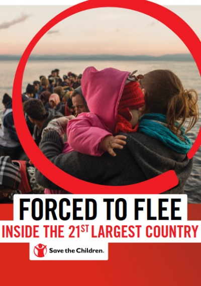 Fored to flee