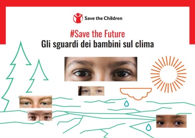 copertina catalogo save the future gli sguardi dei bambini sul clima