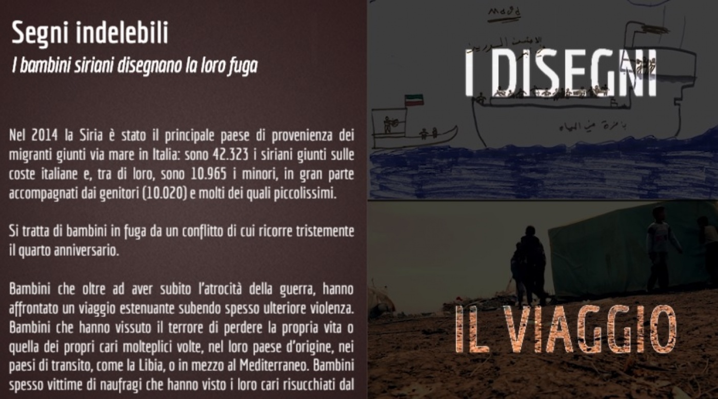 Segni Indelebili I Disegni Attraverso Cui I Bambini Siriani Raccontano La Loro Fuga Dalla Guerra Save The Children Italia