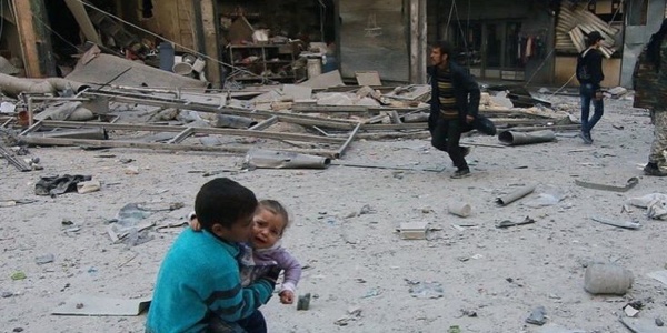 Syria bombardamenti