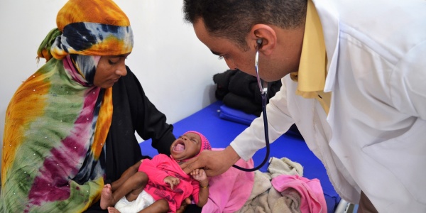 cliniche mobili in Yemen